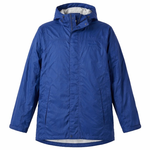 L.L. Bean Other - LL Bean Trail Model Rain Jacket Mens Large Tall Blue Waterproof Hooded 268317
